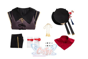 Genshin Impact Hu Tao Cosplay Costume C00283