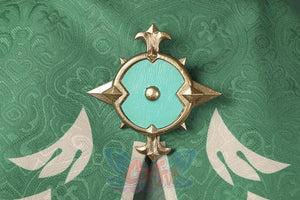 Genshin Impact Venti Cosplay Costume Jacquard Version C00442 Costumes