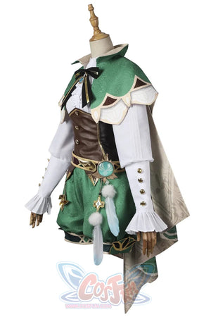 Genshin Impact Venti Cosplay Costume Jacquard Version C00442 Costumes