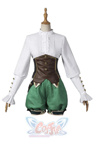 Genshin Impact Venti Cosplay Costume Jacquard Version C00442 Costumes