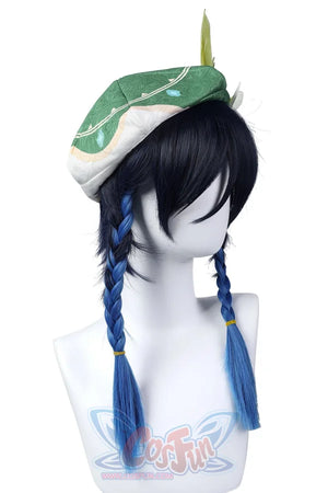 Genshin Impact Venti Cosplay Costume Jacquard Version C00442 Costumes