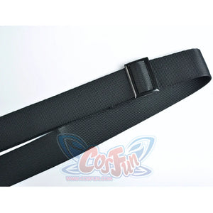 Ghost Girl Darkness Punk Shoulder Strap Pleated Skirt J40390