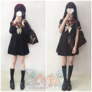 Golden Bell Jk School Uniform Dress Mp005881