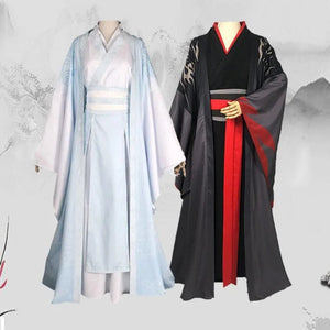 Grandmaster Of Demonic Cultivation Wuxian Wei / Wangji Lan Cosplay Costumes Mp006010