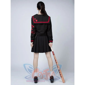 Hell Girl Jigoku Shjo Cosplay Uniform School C00021