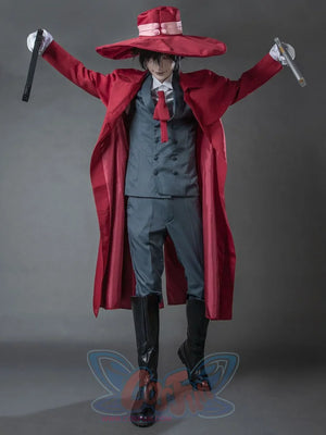 Hellsing Alucard Cosplay Costume Full Sets Mp000443 Costumes