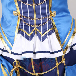 Hololive Virtual Youtuber Hoshimachi Suisei Playing Song Clothes Cosplay Costume C02016 Costumes