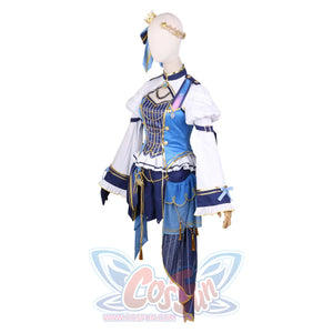 Hololive Virtual Youtuber Hoshimachi Suisei Playing Song Clothes Cosplay Costume C02016 Costumes