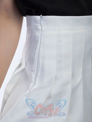 Jk High Waist Pleated Skirts C00169 School Uniform