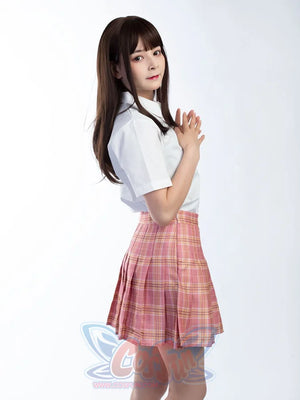Jk High Waist Pleated Skirts C00169 School Uniform