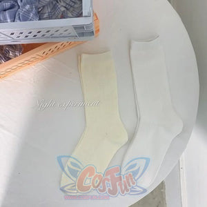 Jk Socks Cotton Crew Kawaii Srockings Stockings&socks