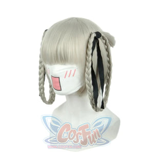 Kakegurui Compulsive Gambler Kirari Momobami Cosplay Wigs Braided Ribbon On Hair Mp006033