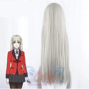 Kakegurui Compulsive Gambler Ririka Momobami Cosplay Wigs Long Hair C00018