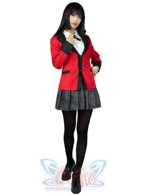 Kakegurui Jabami Yumeko Cosplay Costume School Uniform Mp005024 Costumes