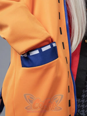 Kakegurui Runa Yomoduki Cosplay Costume Long Coat Mp005893 Costumes