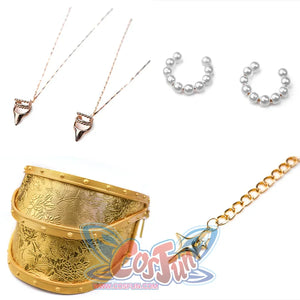 kpop demon hunters rumi cosplay armor and necklaces, accessories