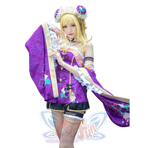 Lovelive!sunshine!! Aqours Ohara Mari Cosplay Costume Cheongsam Awakening Ver. Mp005229 Costumes