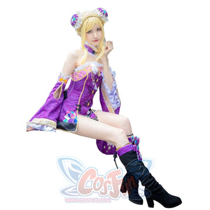 Lovelive!sunshine!! Aqours Ohara Mari Cosplay Costume Cheongsam Awakening Ver. Mp005229 Costumes