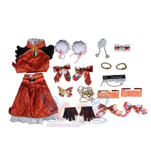 Lovelive!sunshine!! Aqours Takami Chika Cosplay Costume Cheongsam Awakening Ver. Mp005222 Costumes