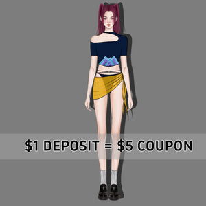 【CONFIRMATION】Deposit Anime Game Girl Cosplay Costume Derivative Bodysuit Swimsuit