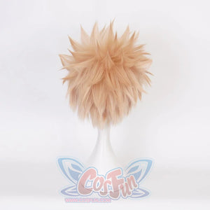 My Hero Academia Baku No Katsuki Bakugo Cosplay Wig Blond Hair Mp005661 Wigs