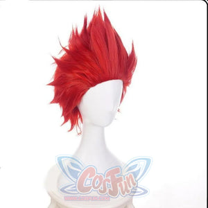 My Hero Academia Boku No Eijirou Kirishima Cosplay Wigs Red Hair Mp005657