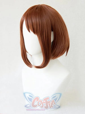Bnha My Hero Academia Boku No Hiro Akademia Ochako Uraraka Cosplay Wigs Bob Brown Hair Mp005649