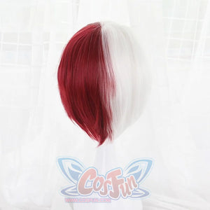 My Hero Academia Boku No Hiro Akademia Shoto Todoroki Cosplay Wig Mp005652 Wigs