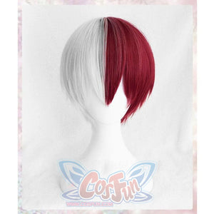 My Hero Academia Boku No Hiro Akademia Shoto Todoroki Cosplay Wig Mp005652 Wigs