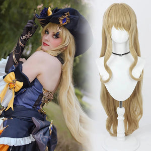 Genshin Impact Navia Cosplay Wig C08585 Wigs