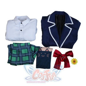 Nijisanji Virtual Youtuber Honma Himawari Cosplay Costume C02007 Costumes