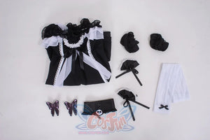 Nijisanji Virtual Youtuber Uruha Rushia Cosplay Costume C02004 Xs / Dress Costumes