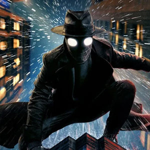 【CONFIRMATION】$5 Deposit = 12% OFF Coupon Dark Hero Noir Peter Parker Cosplay Costume BST0239