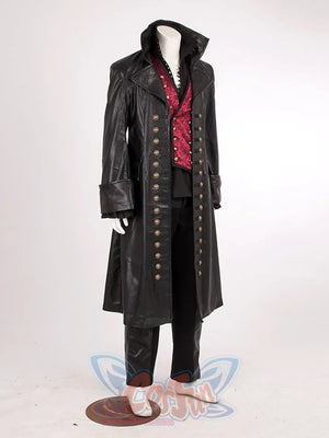 Once Upon A Time Captain Hook Cosplay Costumes Halloween Pirate Mp001994