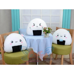 Onigiri Japanese Rice Balls Pillow Cushion Stuffed Toy Plush Doll / A Set