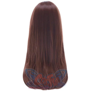 Over Watch Ow Hana Song D.va Cosplay Wig Long Brown Hair C00290 Wigs