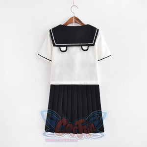 Panda Embroidered School Uniform