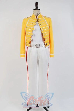 Queen Lead Vocals Freddie Mercury Wembley On Stage Cosplay Costume Costumes