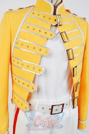 Queen Lead Vocals Freddie Mercury Wembley On Stage Cosplay Costume Costumes