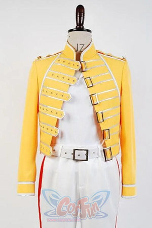 Queen Lead Vocals Freddie Mercury Wembley On Stage Cosplay Costume Costumes