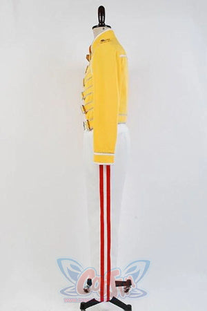 Queen Lead Vocals Freddie Mercury Wembley On Stage Cosplay Costume Costumes
