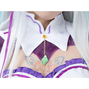 Re:zero Starting Life In Another World Emilia Cosplay Costume Elf Mp005757 Costumes