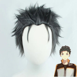 Re:zero Starting Life In Another World Subaru Natsuki Cosplay Wig Mp005979 Wigs