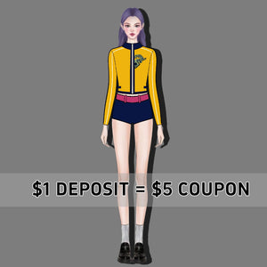 【CONFIRMATION】Deposit Anime Game Girl Cosplay Costume Derivative Bodysuit Swimsuit