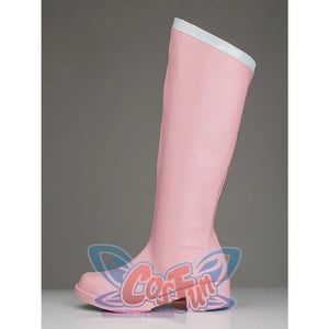 Sailor Chibi Moon Chibiusa cosplay boot profile frames the rounded toe and slim heel