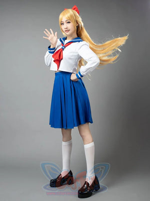 Sailor Moon Crystal Venus Minako Aino Cosplay School Costume Mp003719 Costumes
