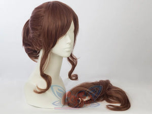 Sailor Moon Jupiter Kino Makoto Cosplay Wig Wavy Hair Ponytail Mp002978 Wigs