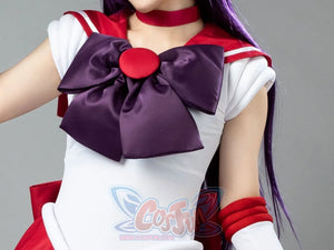 Sailor Moon Mars Hino Rei Cosplay Costumes Red Suit Mp000570