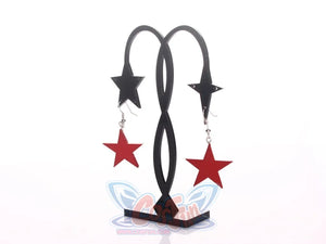 Sailor Moon Mars Hino Rei Earrings Cosplay Accessories Mp001095 Props &