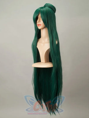 Sailor Moon Pluto Meiou Setsuna Cosplay Wigs Long Hair With Bun Mp001065